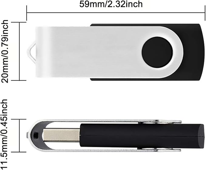 5 Pack 128GB USB Flash Drive - Image 7