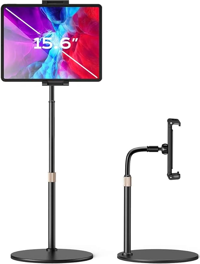 LISEN for iPad Stand for Desk Portable Monitor Adjustable Tablet Stand by Lisen