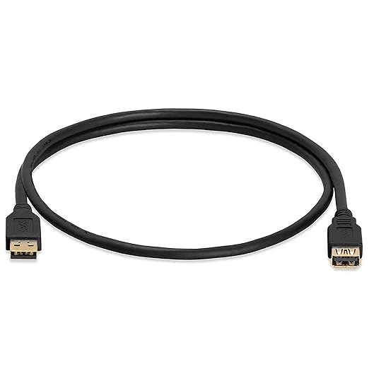 Cmple - USB 3.0 A Male to A Female Extension Gold Plated Cable - 3FT - Image 3
