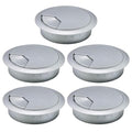 5 Pcs Desk Grommet 2-3/8" / 60 mm, Desk Cord Hole Cover, Cable Grommet ABS by EASYEAH