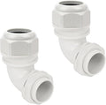 LeMotech M40 Cable Gland, 90 Degree Adjustable 26-33mm Cable Range Strain Relief by LeMotech