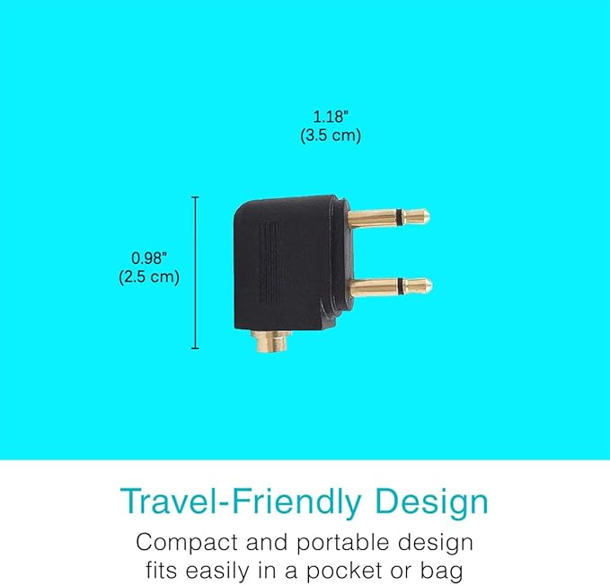 MEE audio Connect Air in-Flight Bluetooth Wireless Audio Transmitter, - Image 7