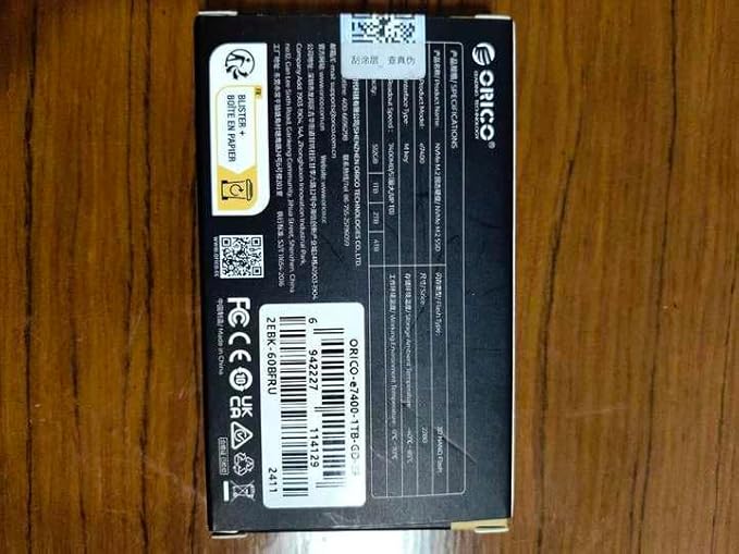 ORICO 512GB NVMe SSD PCIe 4.0- Up to 7200MB/s, M.2 2280 PCIe 4.0X4 Internal - Image 10