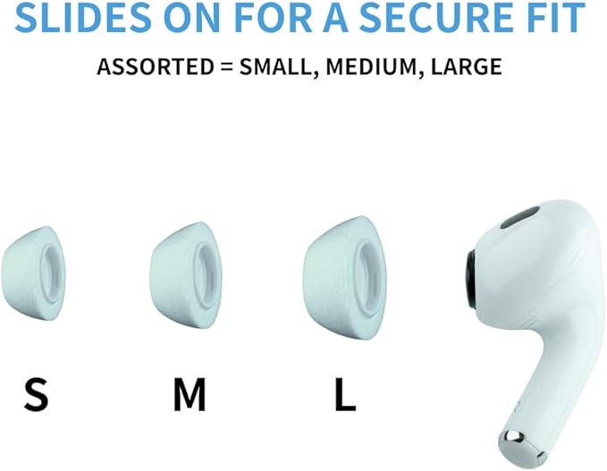 Comply TrueGrip MAX | Premium Memory Foam Replacement Earbud Tips - Image 9