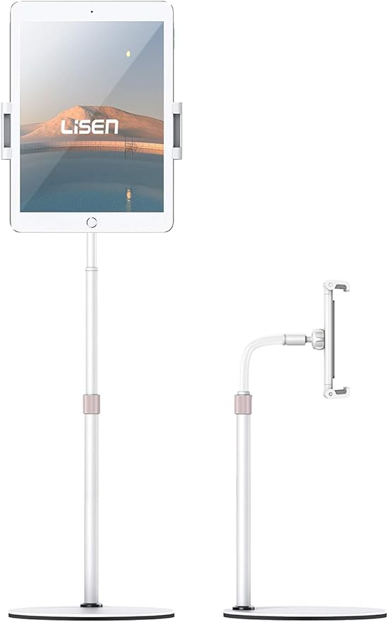 LISEN Tablet Stand Tablet Holder, Adjustable iPad Stands by Lisen