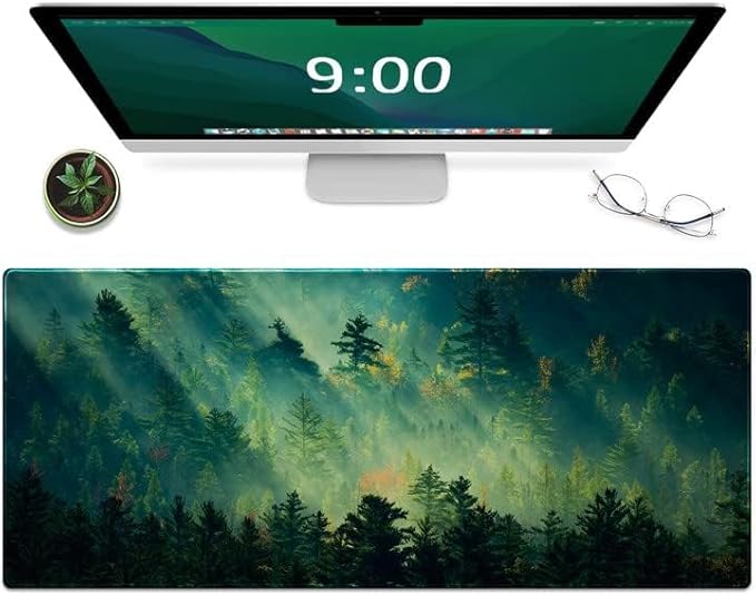 Galdas Mouse Pad, Office Desk Mat Large Gaming Keyboard Pad Durable Stitched - Image 2