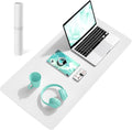 YSAGi Non-Slip Leather Desk Pad, Waterproof Laptop Computer Desk Keyboard Mat by YSAGi