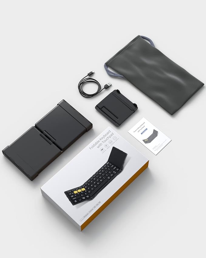 Foldable Bluetooth Keyboard, Wireless Portable Keyboard - Image 8