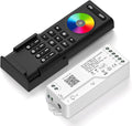 2.4G WiFi SPI RGBW Controller DR04W & RC03RF RF Remote Set, Control by Smart by FCOB