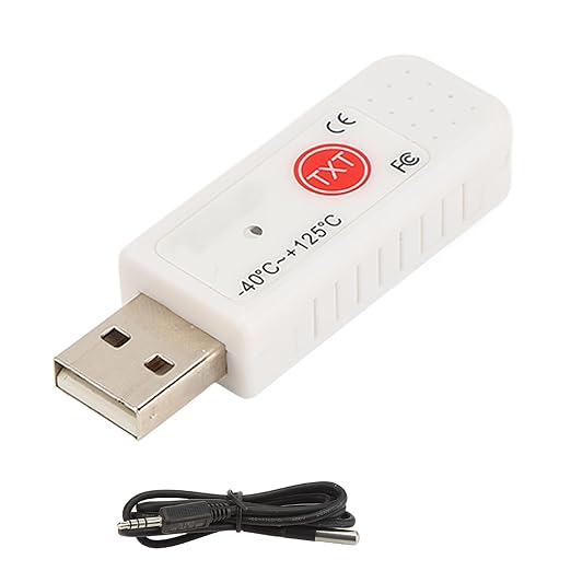 GOWENIC TEMPer2 USB Computer Thermometer Inside Outside, Dual Temperature by GOWENIC