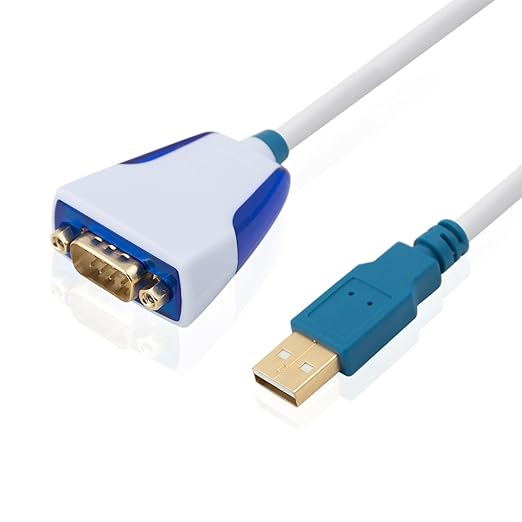 USB to DB9 Male RS232 Serial Converter Cable by ELECBEE
