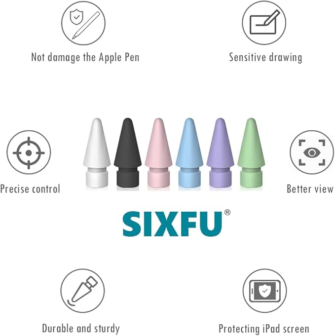 12 PCS Tips for Apple Pencil tip, Apple Pen Tips Compatible - Image 4