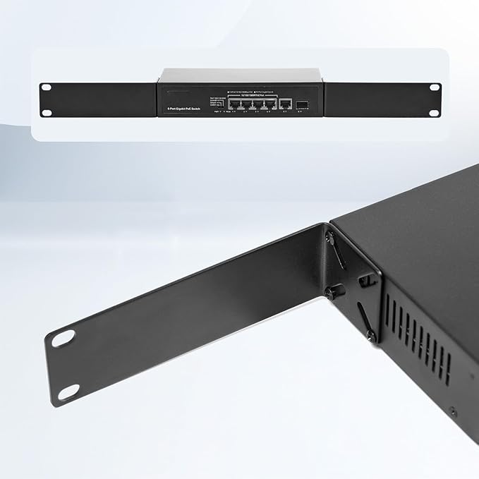 Rack Mount Kit for 7.9 inch Switches, Adjustable Rack Ears for Netgear - Image 6