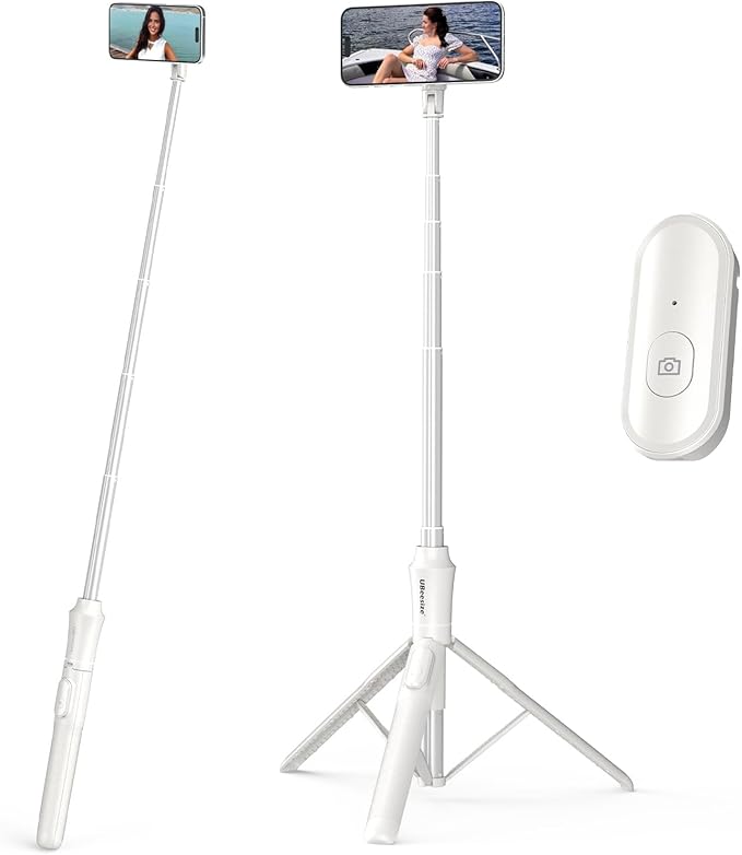 UBeesize 62'' Magnetic Selfie Stick Phone Tripod by UBeesize
