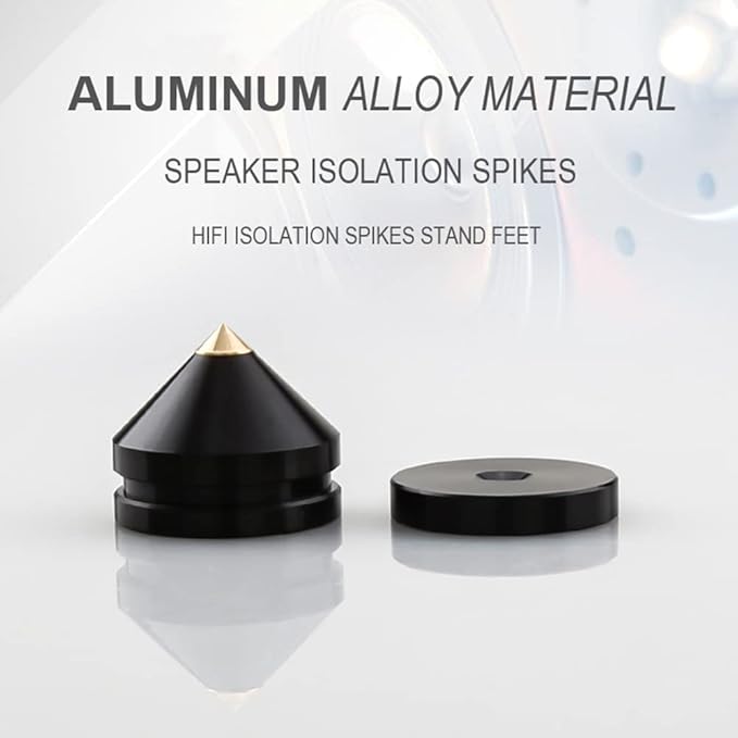 4Pcs Speaker Isolation Spikes Floor Protectors Shockproof Speaker Isolation - Image 2