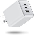 100W USB C Charger Block, 3-Port Compact Foldable Power Adapter USB Wall Charger by wegear