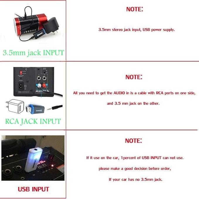 USB Bluetooth Car Adapter, Wireless Audio Adapter Music Receiver - Image 4