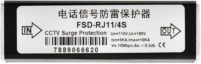RJ11 Telephone Fax Protector, Lighting Thunder Arrester Device, Audio Telephone - Image 6