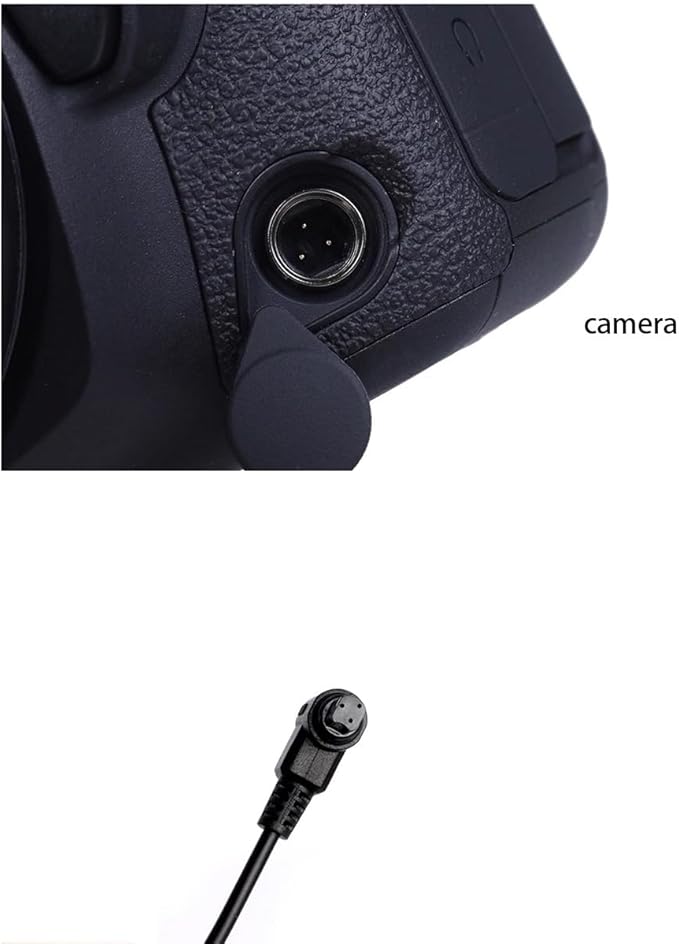 Remote Trigger Cable Adapter for Canon R3 R5 1DX 6D 7D 5D MKIII 60D EOS SLR - Image 3