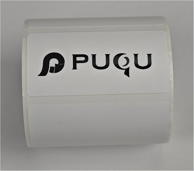 PUQU 30x15mm Direct Thermal Sticker Labels, Self-Adhesive All-Purpose Label - Image 3