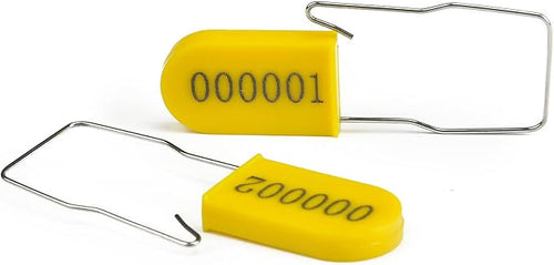 1000PCS Plastic Padlock Security Seals Metal Wire Padlocks Electric Meter Seal - Image 2