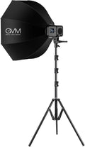 GVM SD80S 80W COB Video Light Kit, 5600K Continuous Lighting by GVMGreatVideoMaker