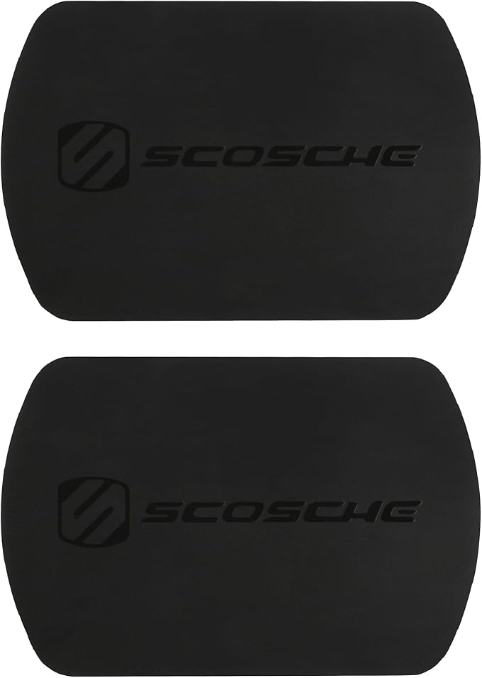 Scosche MagicMount Replacement Metal Plate Kit, Large Metal Plates by Scosche