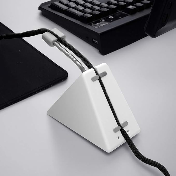 Hotline Games Mouse Bungee Mouse Cord Clip Cord Management System Fixer Holder - Image 8