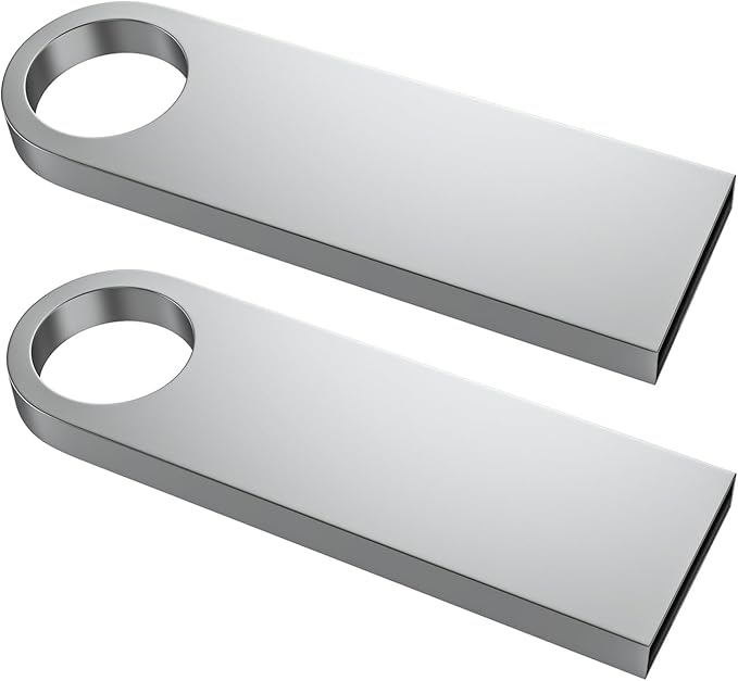 ABLAZE 8GB Flash Drive 2 Pack, Metal USB 2.0 Thumb Drives by ABLAZEGlobal