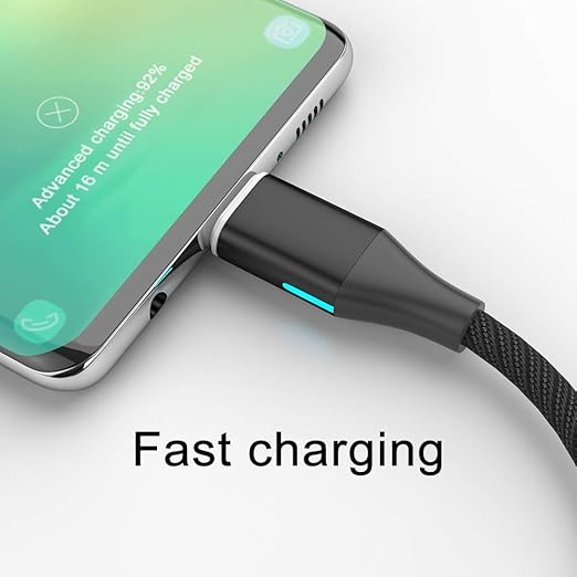 NetDot Gen10 2in1 Nylon Braided Magnetic Charging Cable Fast Charging and Data - Image 2