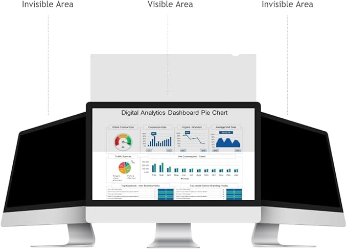 26 Inch - 16:10 Aspect Ratio - Computer Privacy Screen Filter - Image 2