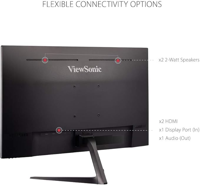 ViewSonic VX2718-P-MHD 27 Inch 1080p 1ms 180Hz Gaming Monitor - Image 6