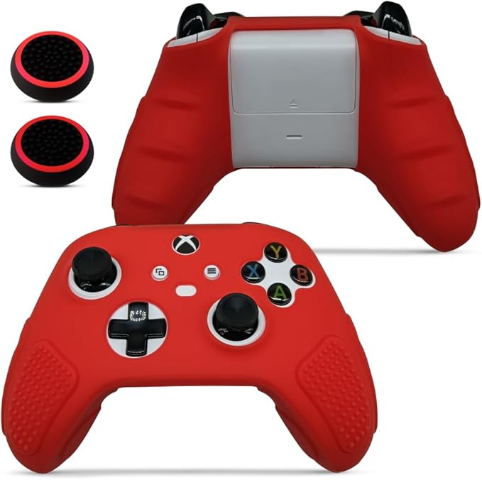 for Xbox Controller Series X/S Silicone Protective Cover, Soft Skin Xbox by RomeTech