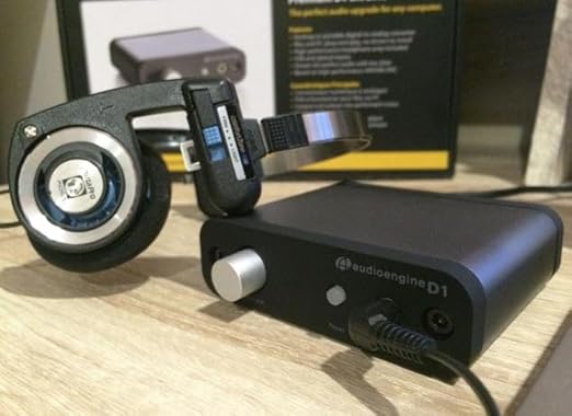 Audioengine D1 32-bit Desktop DAC and Headphone Amp, Gamers and Musicians - Image 6