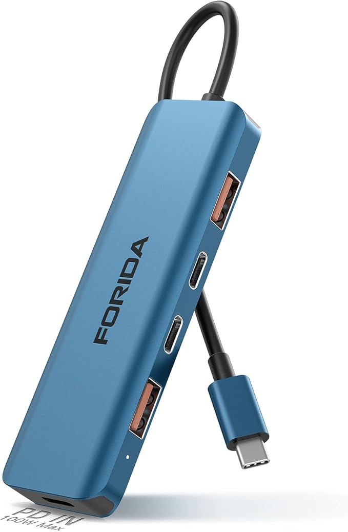 USB C Hub, 10Gbps USB 3.1 Adapter by FORIDA-Besttecforusbhubdockingstation