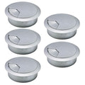 5 Pcs Desk Grommet 2-1/16" / 53 mm, Desk Cord Hole Cover, Cable Grommet ABS by EASYEAH