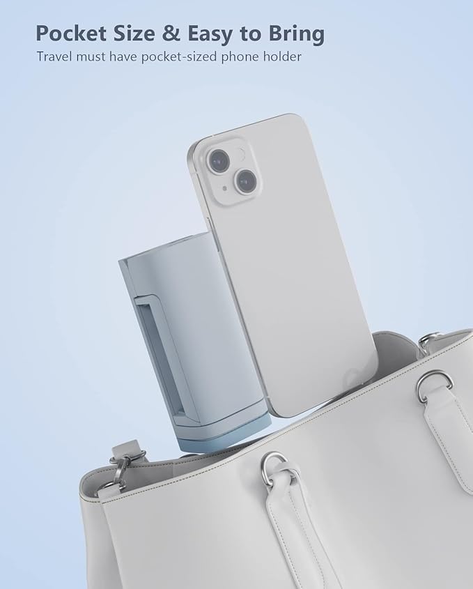 MiiKARE Travel Essentials Airplane Phone Holder, Universal Handsfree Phone Mount - Image 6