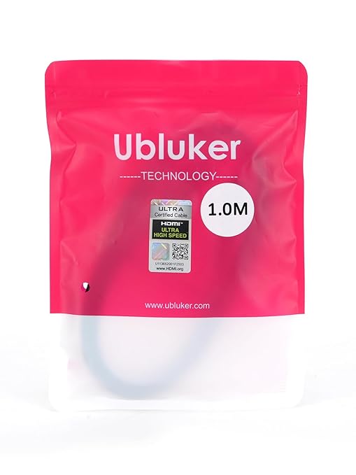 10K 8K 4K HDMI Cable 48Gbps 3.3 FT, Certified Ultra High Speed HDMI® Cable 4K - Image 9