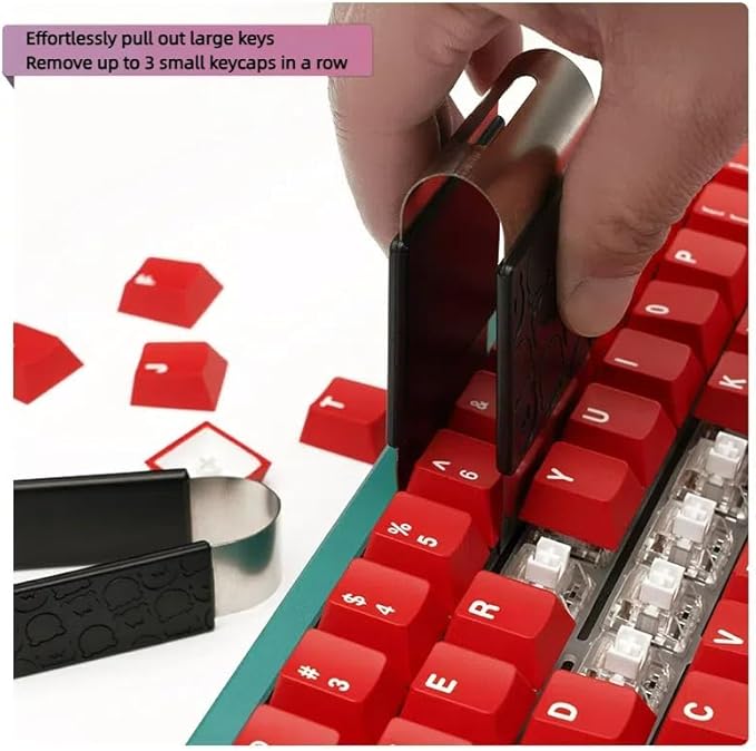 MELETRIX WS Keycap Puller, Metal Keycap Remover Key Cap Removal Tool - Image 4
