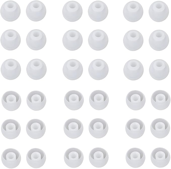 36 Pieces Small Earbud Tips Soft and Comfortable Ear Bud Replacement Pieces - Image 7