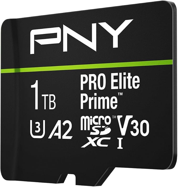 PNY 1TB PRO Elite Prime C10 U3 V30 A2 microSDXC Flash Memory Card – Ultra-Fast - Image 2