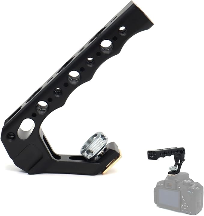Top Handle Camera Grip with Cold Shoe Base - Image 2