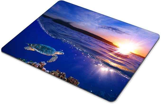 Sea Turtle Mousepad Non-Slip Rubber Base Mouse Pads - Image 4