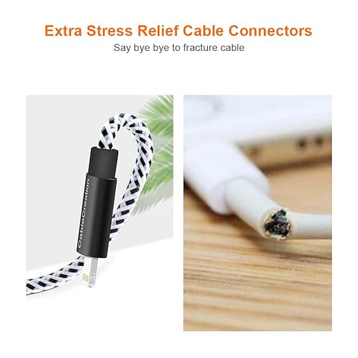 CableCreation 0.5 Feet Short iPhone Charger Cable, Lightning to USB Data Sync - Image 5
