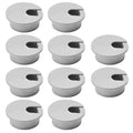 10 Pcs Desk Grommet 1-3/8" / 35 mm, Desk Cord Hole Cover, Cable Grommet ABS by EASYEAH