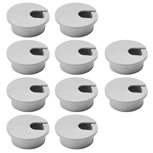 10 Pcs Desk Grommet 1-3/8" / 35 mm, Desk Cord Hole Cover, Cable Grommet ABS by EASYEAH
