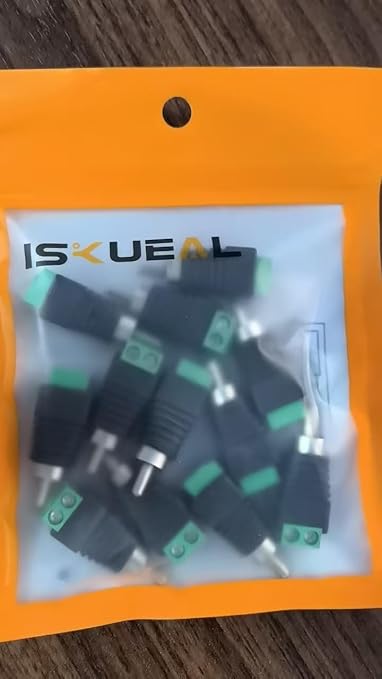 RCA Plugs for Speaker Wire, RCA to AV Screw Terminal Connector, Phono RCA Male - Image 10