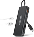 USB C Hub, 7 Ports USB C MultiPort Adapter by FORIDA-Besttecforusbhubdockingstation