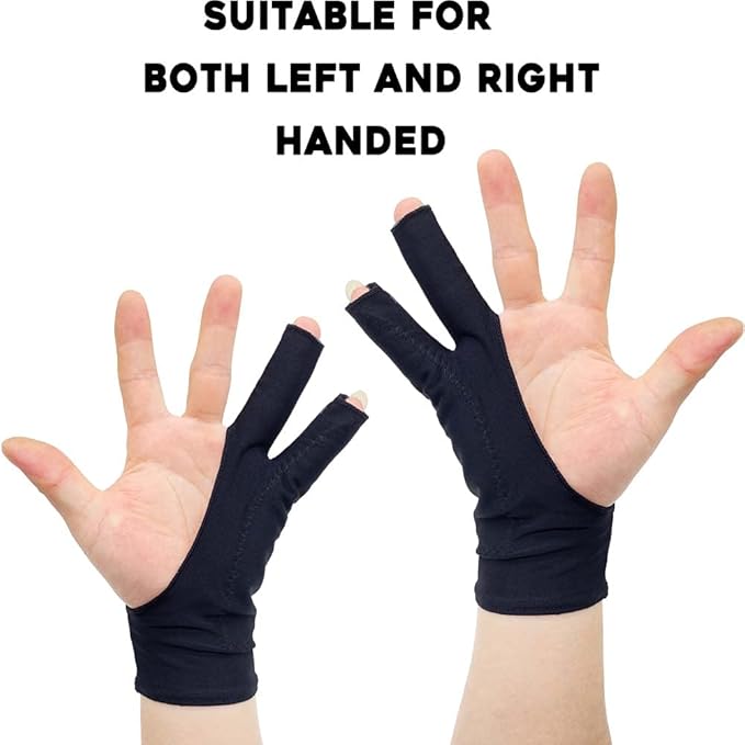 AKX Artist Glove -Palm Rejection Drawing Glove - Image 5