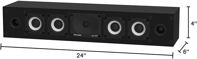 Polk Monitor XT35 Slim Center Channel Speaker - Image 10